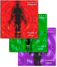 FULLSCD3 サウンドレゾナンス・チャクラ組曲CD３枚組み コマラ ＆ ヴィーアス Komala & Vibhas＜瞑想ＣＤ/瞑想音楽＞